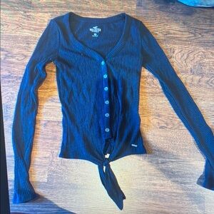 Hollister Women's Blue Sweater